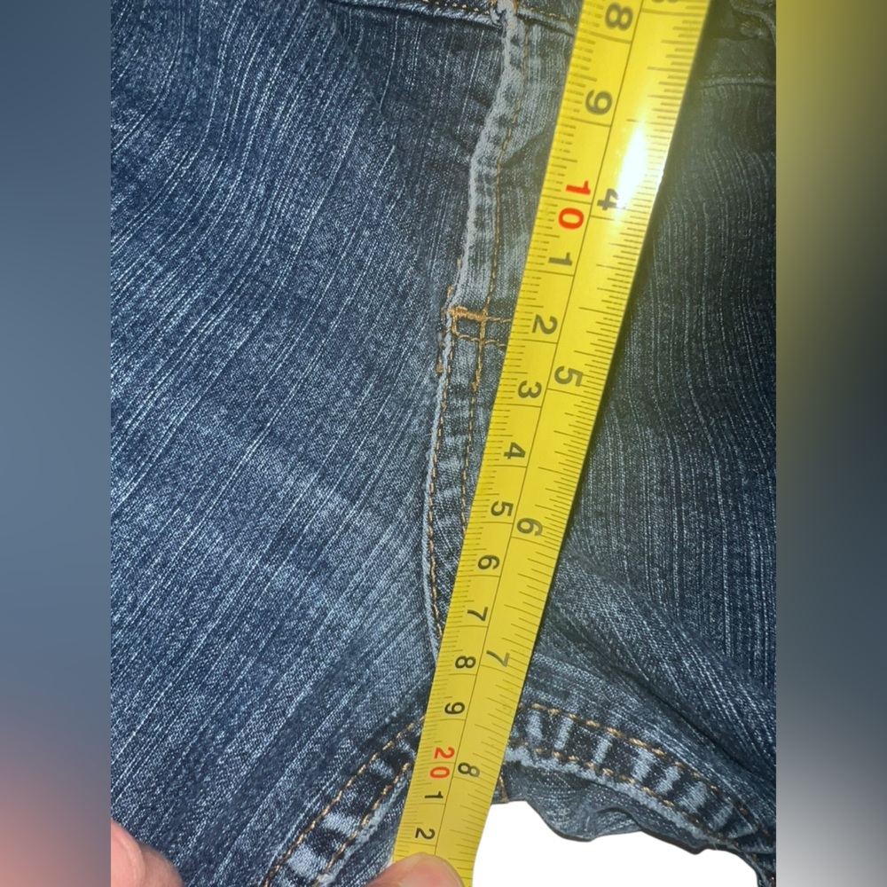 Massimo  8” Low-Rise  Bootcut flare  Stretch Jeans- Size 1 - Picture 5 of 9